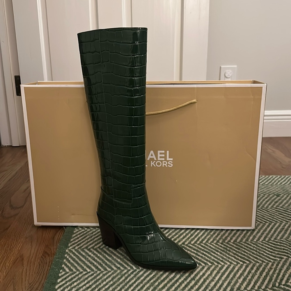 Michael Kors Loni Crocodile Boot
